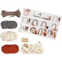 Creativ Company CC Mini Startersset Macramé Regenboog