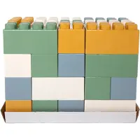 Cavallino Bouwblokken XXL Pastelkleuren - 45dlg.