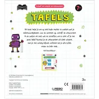 Rebo boek - Tafels-rekenhulp - Uitschuifbare antwoorden - Hardcover