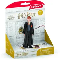 Schleich Figurine Ron en Croûtard, Personage uit het Harry Potter universum, voor kinderen vanaf 6 jaar, 42634 Harry Potter Wizarding World