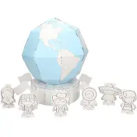 Wins Holland Kleur en maak je eigen wereldbol