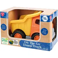 Playgo Biobased Kiepwagen Geel - 28cm