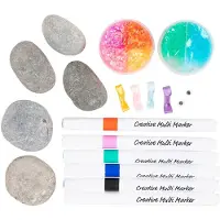 Creativ Company CC Hobbyset Steendecoratie 5 Stenen Monsters