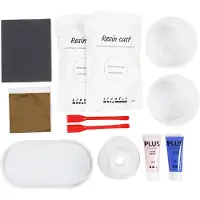 Creativ Company - Resin Casting - 3 Candle Holders & 2 Trays (977539)