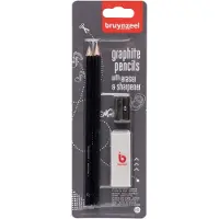 Bruynzeel Potlood teens hb set 4 delen | 6 stuks