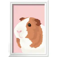 Ravensburger CreArt Guinea pig - Schilderen op nummer voor kinderen