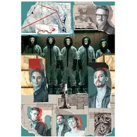 Clementoni legpuzzel la casa de papel, 1000st.