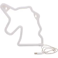 Johntoy 27720 - Eenhoorn nachtlamp - LED - Meerkleurig