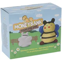 Koopman Spaarpot bij schilderen creatief speelgoed voor kinderen.