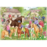 Jumbo legpuzzel Falcon Riding School 1000 stukjes puzzel.