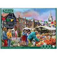 Falcon Saffron Walden Market Puzzel 1000 Stukjes