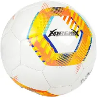 Adrenix voetbal Hybrid Tech 23cm - kleurrijke voetbal kunstleder.