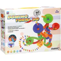Lobbes Domino Tornado Knikkerbaan, 60dlg.