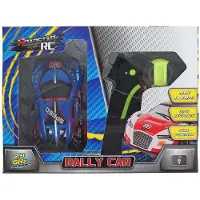 Van Manen Veenendaal Roadstar RC Bestuurbare Rally Auto met Licht 2.4GHz Blauw, 13cm