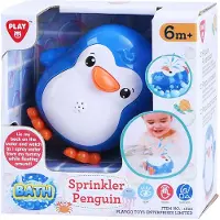 Playgo Play badspeelgoed pinguïn waterpret - drijvend en spetterend.