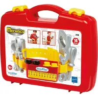 Ecoiffier Mecanics Gereedschapsriem in Kofffer met Accessoires - 14dlg.