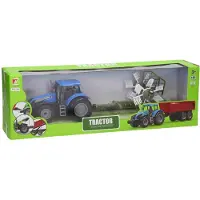 Lobbes Tractor met Hooischudder 1:32