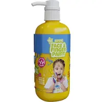 Usorteret Fles met Pompje - Geel, 1L - schmink