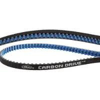 Gates CDX belt Carbon Drive 125 tands zwart/blauw