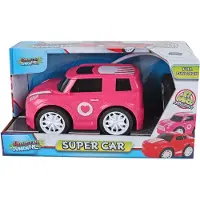Van Manen Veenendaal Bestuurbare Auto Roadstar RC Roze 27Mhz, 13,5cm