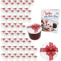 MamboCat Set van 100 bekers 230 ml To 82 geschenkdeksel incl. receptenboekje
