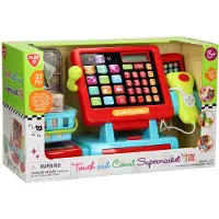 Playgo Speelgoed Kassa - Met scanner, touchscreen en kaartlezer