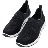Ara Zwart Mocassin Diamant maat 36