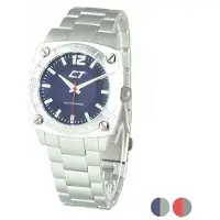 Chronotech CC7079M-03M horloge. Quartz, blauw. Unisex.
