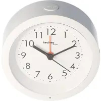 Technoline Model X - analoge quartzwekker met kruipende seconden en trendy achtergrondverlichting