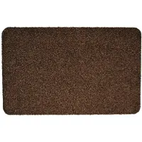 Veer Carpets Wasbare deurmat aqua stop 60 × 100 cm brown