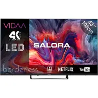 Salora FOD43UV - 43 Inch - Smart TV - 4K Ultra HD - VIDAA - Smart 43 inch tv - 2025