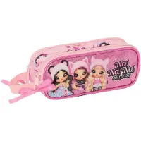 Big Buy Cooking Pennenetui met 2 vakken Na!Na!Na! Surprise Fabulous Roze 21 x 8 x 6 cm