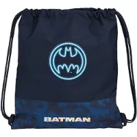 Big Buy Cooking Rugtas met Koordjes Batman Legendary Marineblauw 35 x 40 x 1 cm