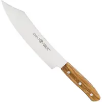 Eikaso Solingen Professioneel Koksmes 21 cm - G-Line - Olijfhouten Handvat - Molybdeenstaal