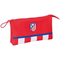 Safta Pennenetui met 3 vakken Atlético Madrid Rood 22 x 12 x 3 cm