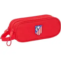 Atletico de Madrid Dubbele multifunctionele etui Atlético Madrid, rood, 21 x 8 x 6 cm