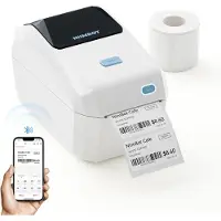 Niimbot K3 - Labelprinter - Labelmaker - Ivoor Wit - Bluetooth - Direct Thermisch- Print Breedte 20-80mm