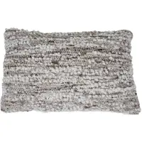 Home67 Kussen mica naturel/brown 40 x 60 cm
