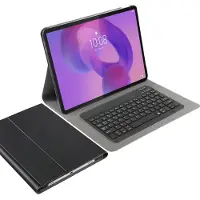 Just in Case tablet Hoes met Toetsenbord geschikt voor Lenovo Idea Tab Pro - QWERTZ Bluetooth Keyboard Case - Zwart