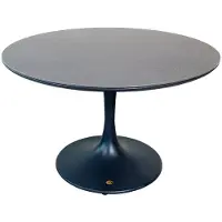 Oosterik Home Bridgeport dining tafel midnight grey dia. 120 cm