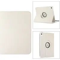 Mobigear Tablethoes geschikt voor Apple iPad 11 (2025) Hoes | DuoStand Draaibare Bookcase - Wit