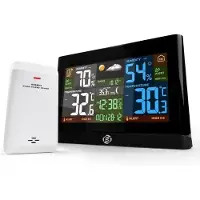 OEM Draadloos weerstation voor binnen en buiten, met thermometer, barometer en hygrometer