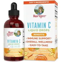 MaryRuth Organics - Biologische Vloeibare Vitamine C Druppels, Sinaasappel Vanille - 120 ml