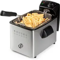 OEM Frituurpan 4 Liter - Frituurpan - Frituurpan Dubbel - Friteuse - Frituurpannen
