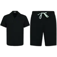 Enos Sportkleding Enos Ribbed Oversized Zomerset Two Piece heren EU S