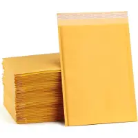 BOTC Luchtkussen enveloppen - Kraft enveloppen - 380 stuks - Buitenafmetingen 220 x 280mm (22x28cm) - Hoge kwaliteit - Zelfklevend