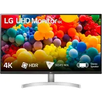 LG 32UN500-W computer monitor 80 cm (31.5") 3840 x 2160 Pixels 4K Ultra HD Zwart, Zilver, Wit