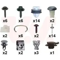 VAN WEZEL 4403793 Montageset, bumper