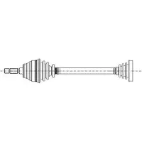ERA Benelux DA65246 Aandrijfas