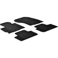 GledRing Rubbermatten Mitsubishi ASX 2009- / Citroën C4 Aircross (T profiel 4-delig + montageclips) voor o.a. CITROEN, MITSUBISHI